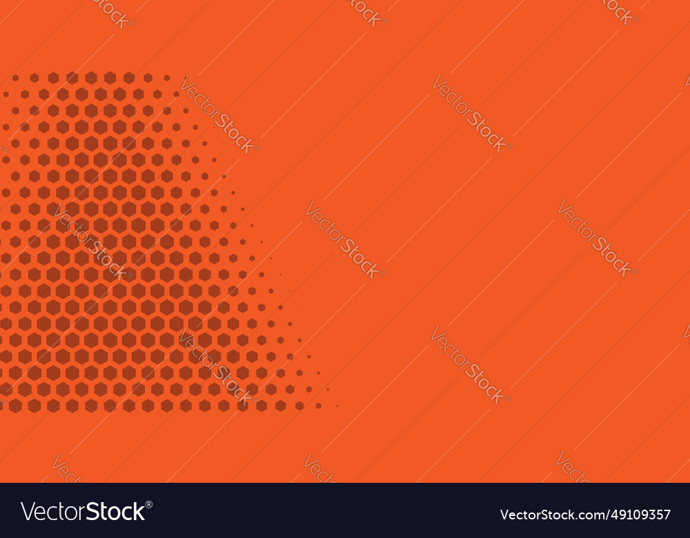 Geometric abstract hexagon two color background