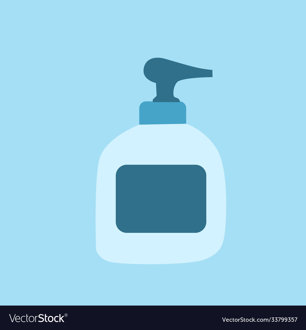 Hand sanitizer design object medical objects