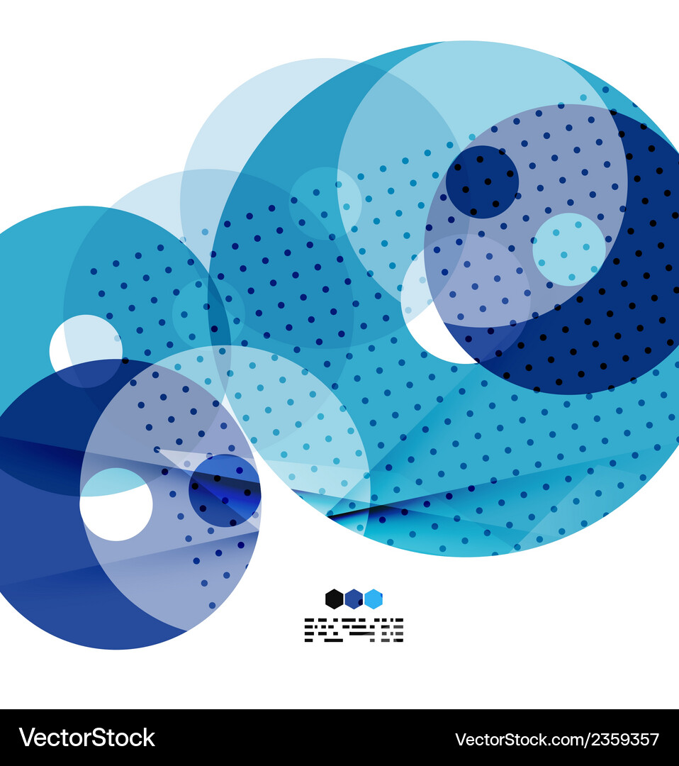 Light geometric compositions Royalty Free Vector Image