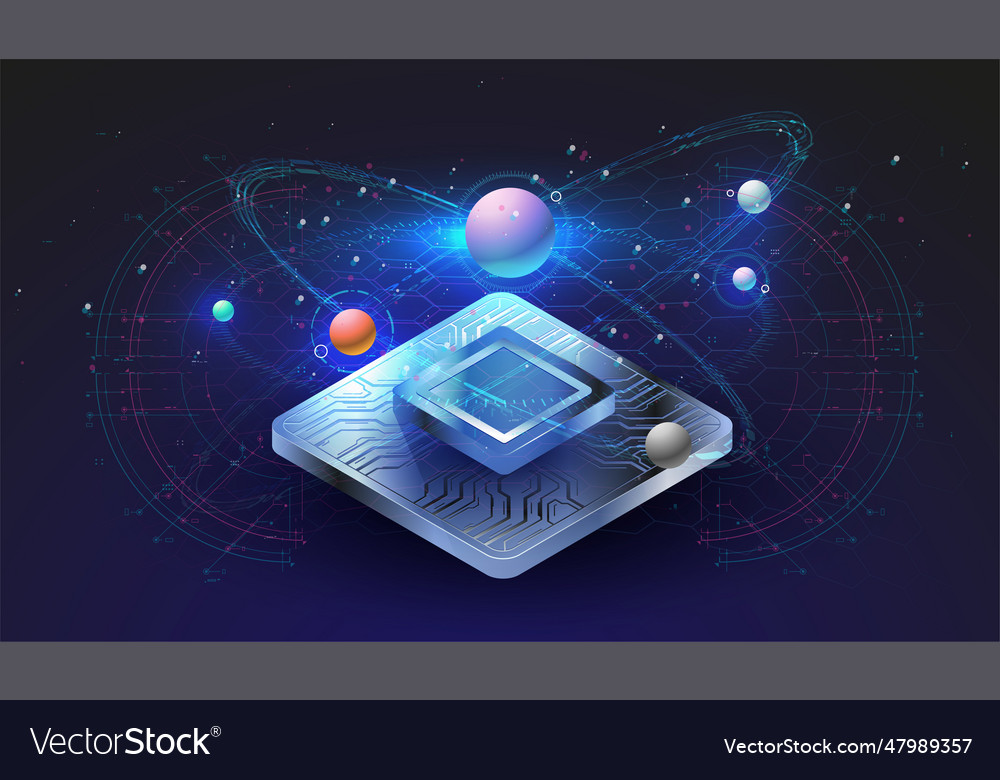 Microchip processor with lights effects
