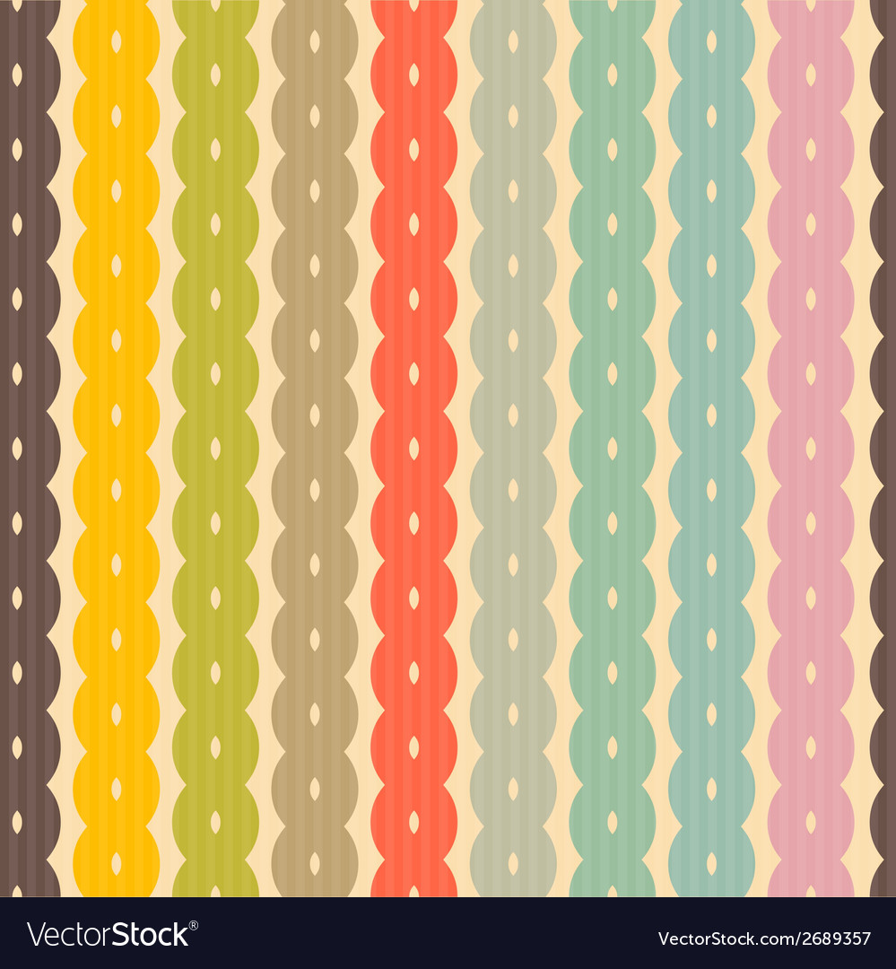 Seamless retro background