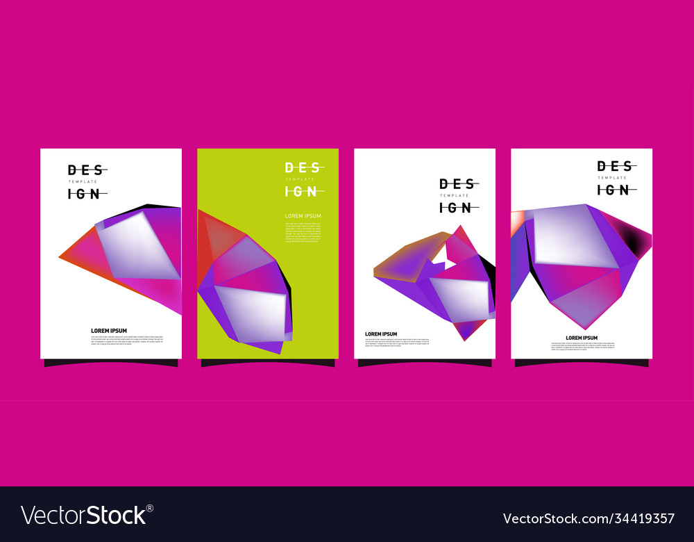 Simple colorful abstract geometric background