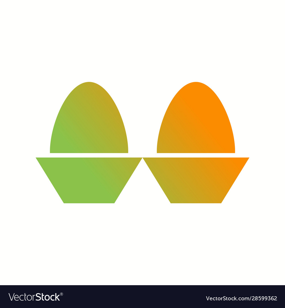 Schöne Eier Glyph Symbol