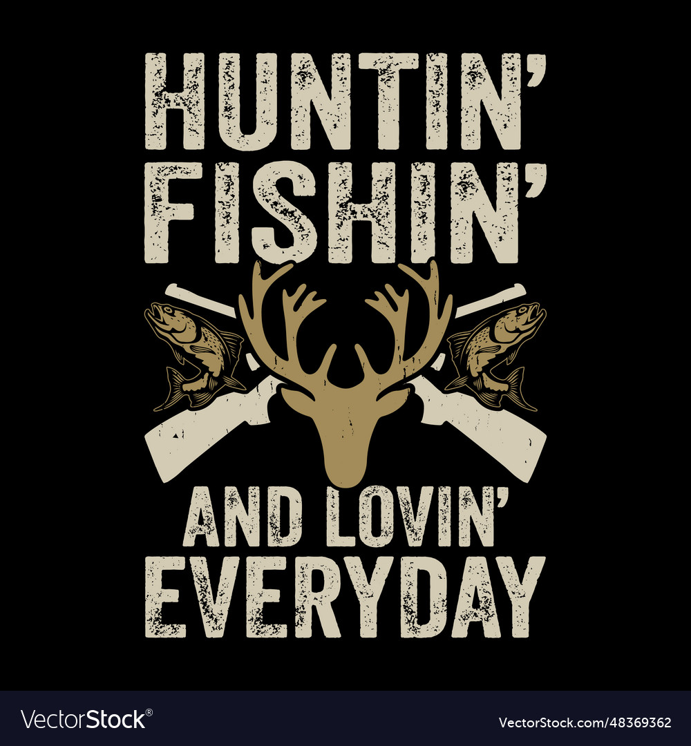 Hunter retro vintage deer hunting t-shirt design