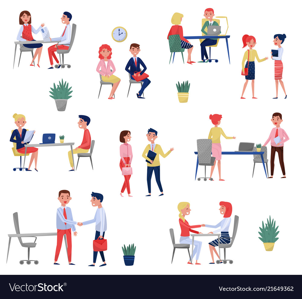 Job Interview with HR Specialists