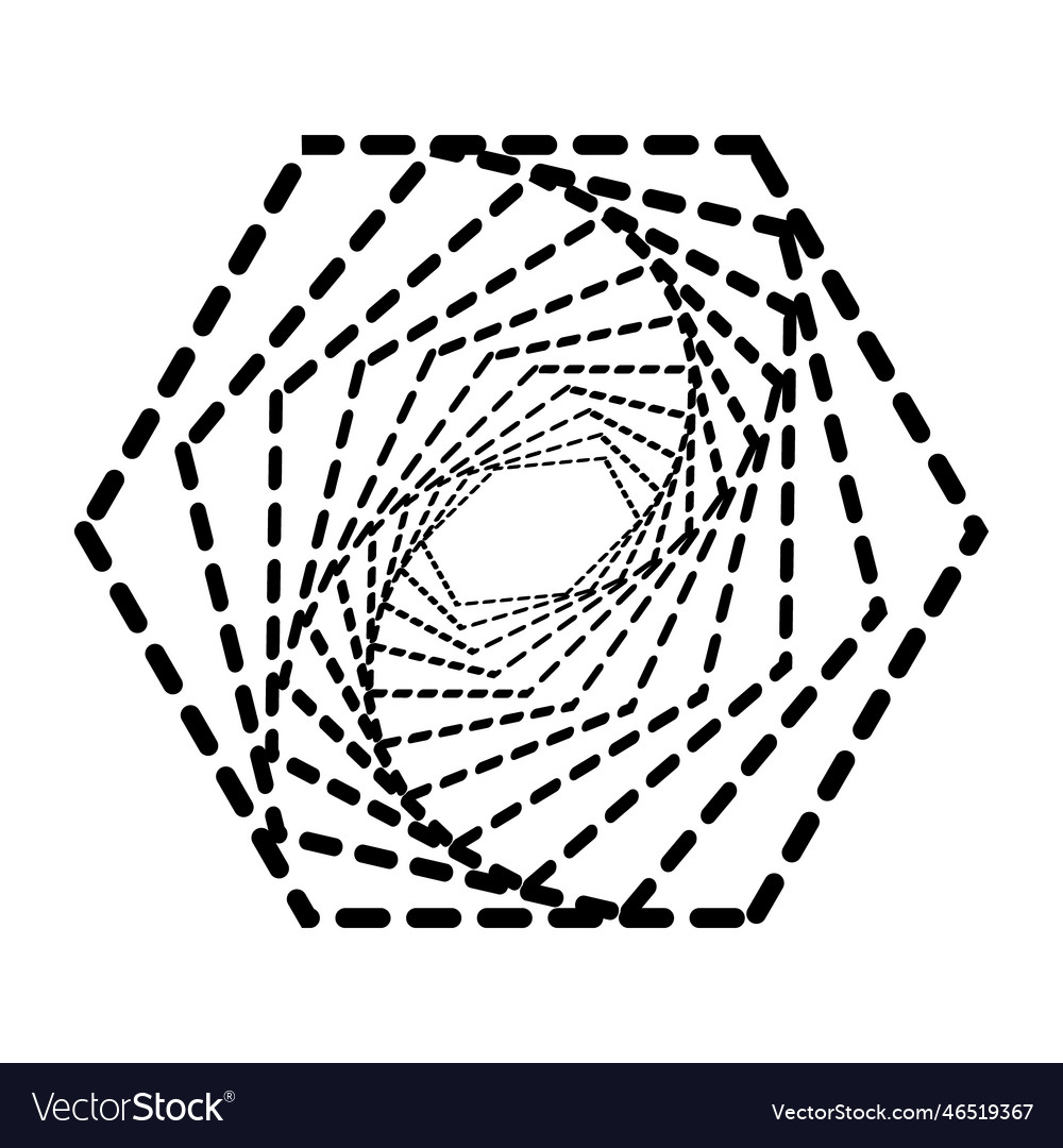 Dynamic hexagon shape
