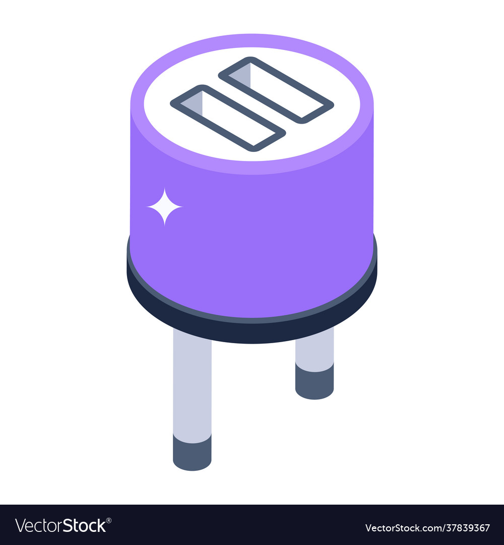 Electric condenser Royalty Free Vector Image VectorStock