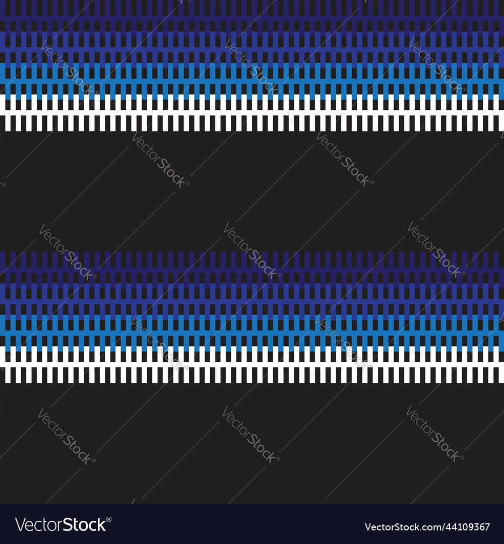 Gradient fair isle seamless pattern design