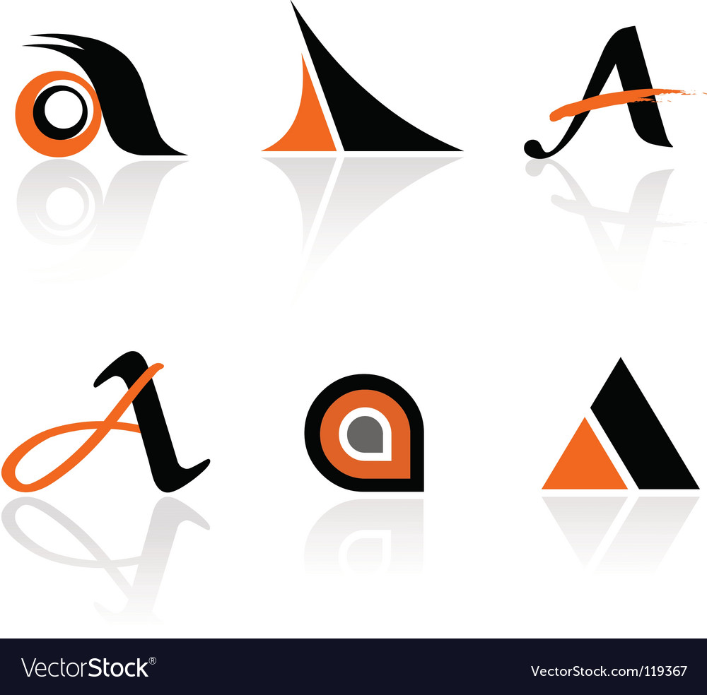 Logo elements Royalty Free Vector Image - VectorStock