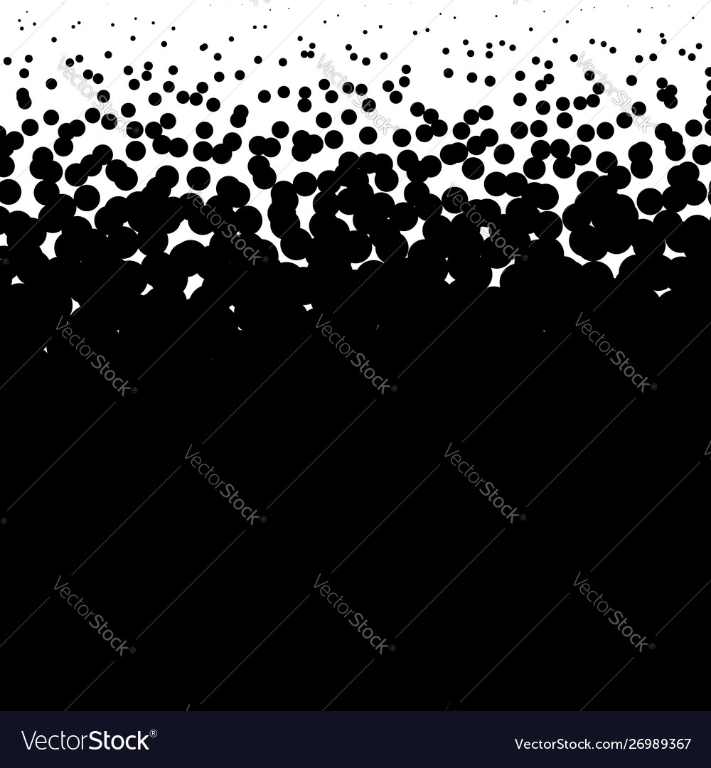 Random circles dots noise half-tone pattern Vector Image Random circles dots noise half-tone pattern