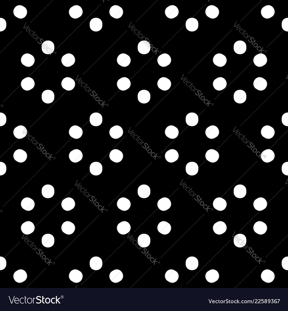 Repeatable polkadot pattern with structure vector image Repeatable polkadot pattern with structure