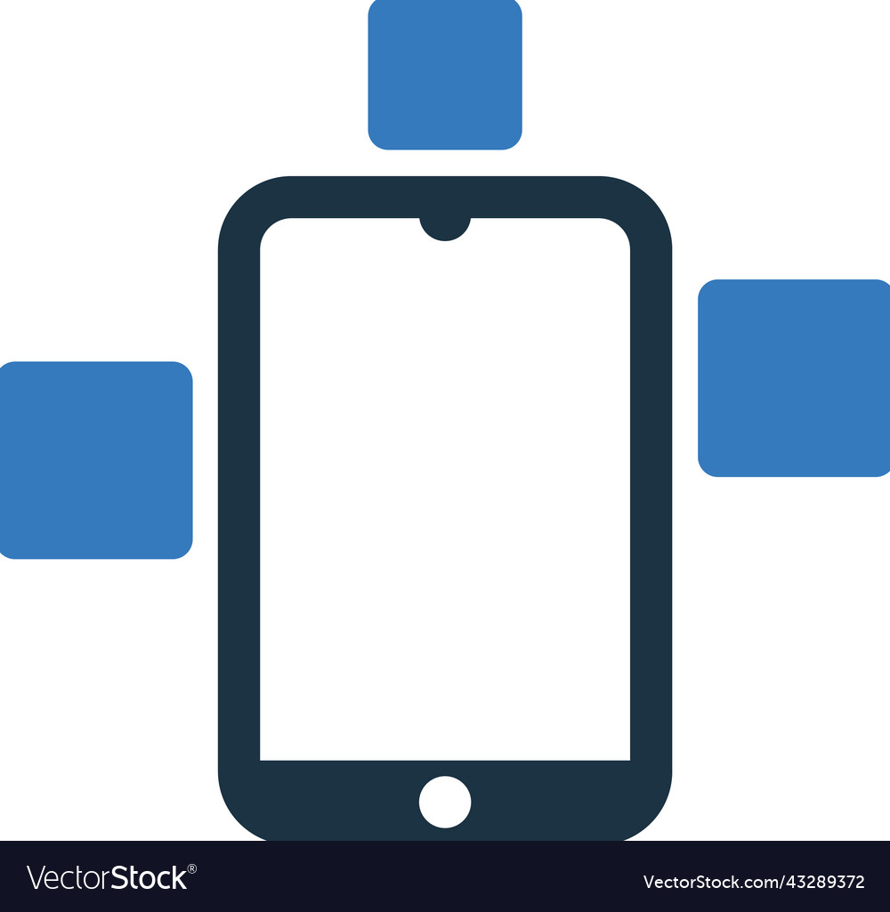 Android modular phone project icon simple
