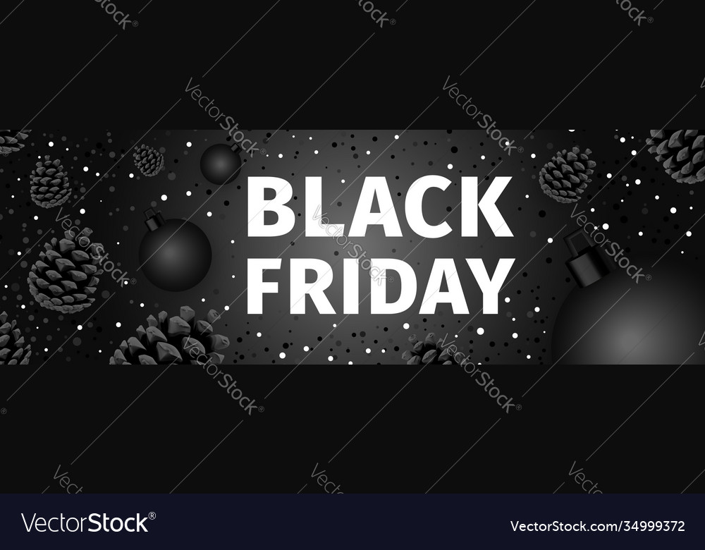 Black friday sales banner design