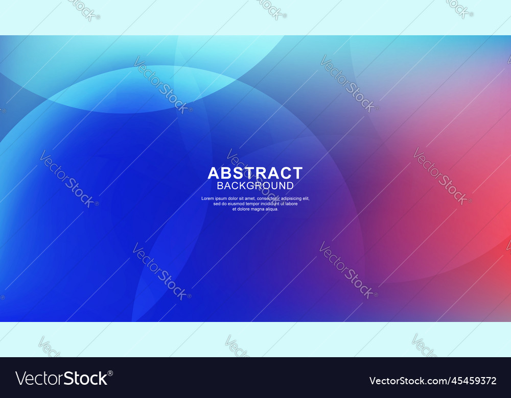 Modern circles background with gradient style