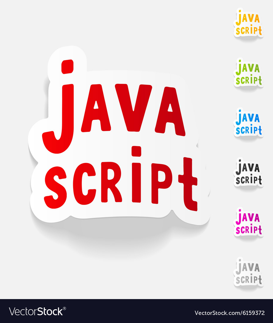 Realistic design element java script