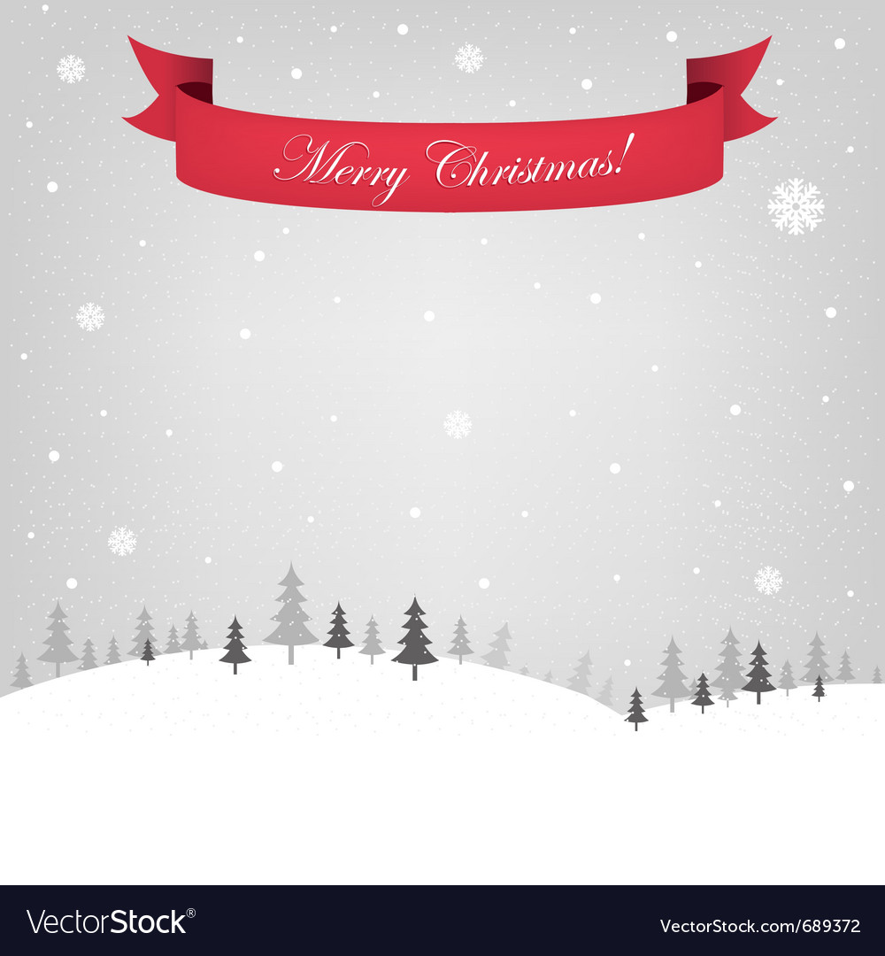 Retro christmas card Royalty Free Vector Image