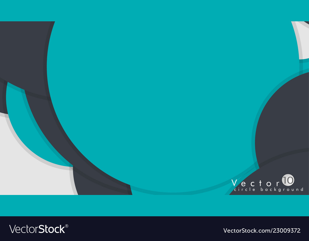 Simple and colorful circles background design