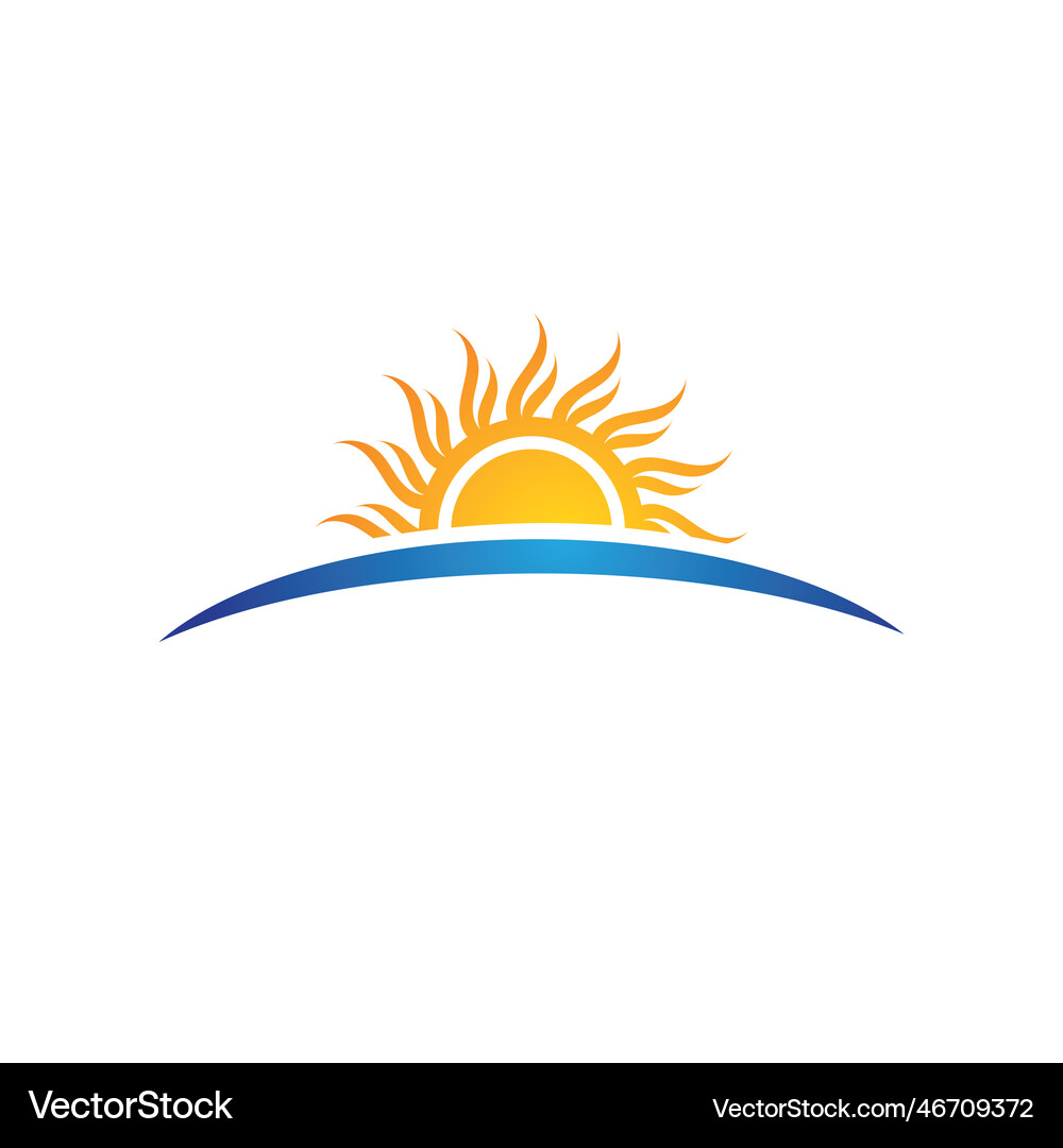 Sun icon Royalty Free Vector Image - VectorStock