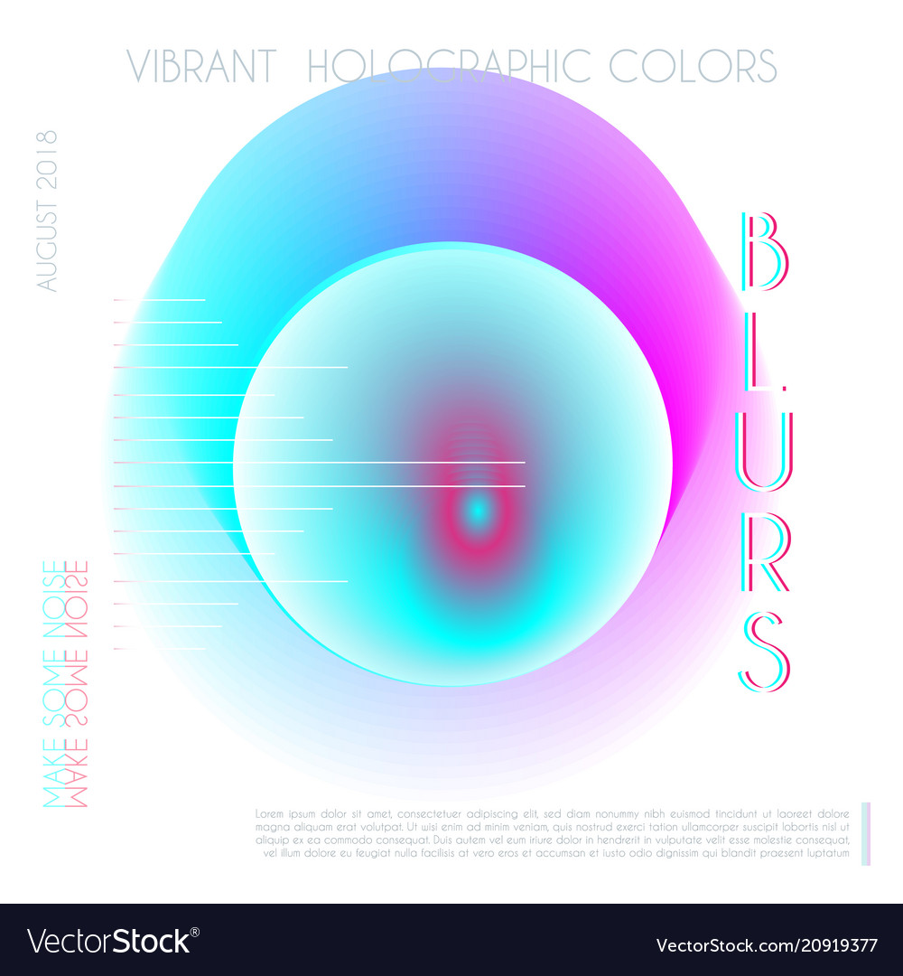 Abstract colorful blur gradient drop liquid vector image Abstract colorful blur gradient drop liquid