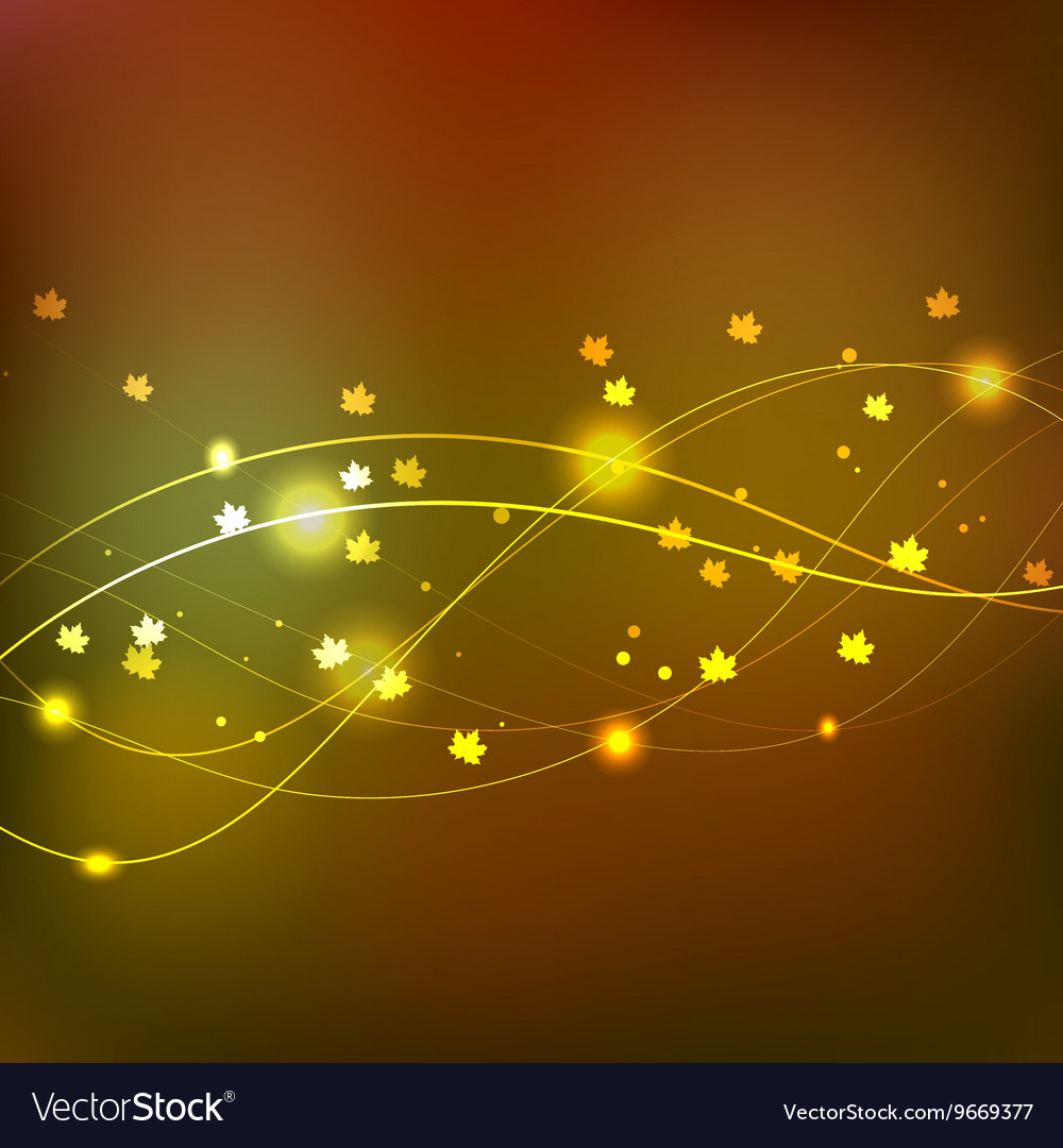 Background pattern autumn
