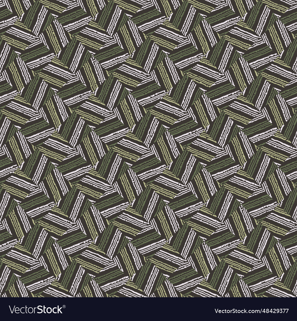 Broken striped checkered pattern