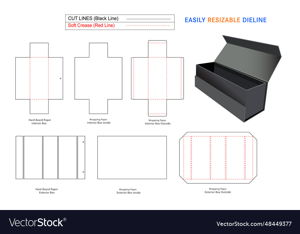 Collapsible rigid boxes and custom foldable