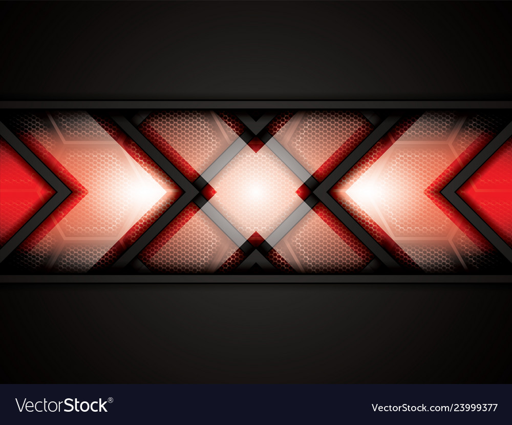 Metallic Red Abstract Background