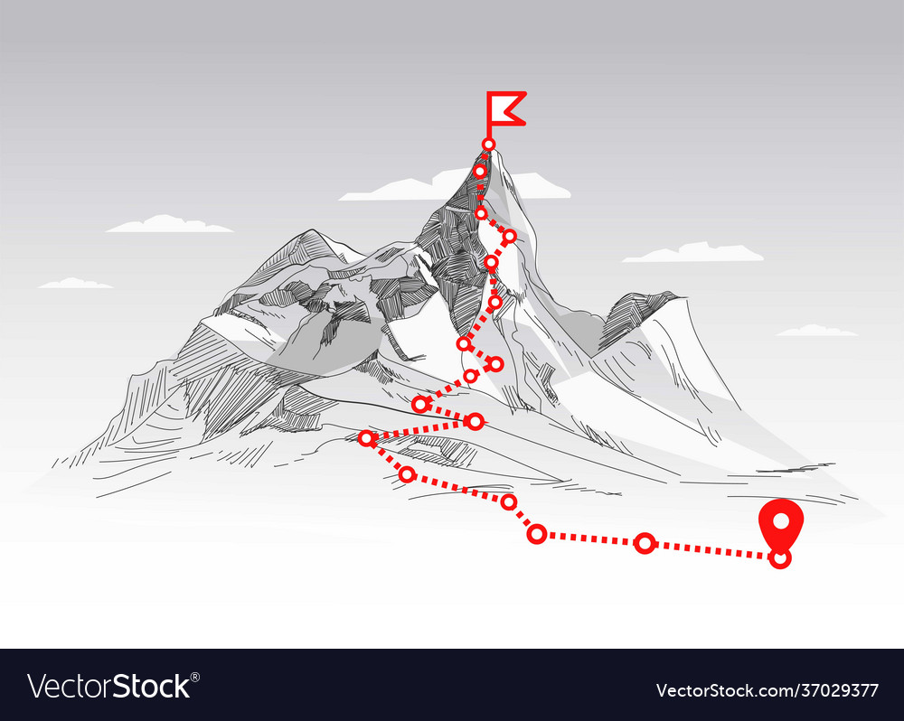 Mountain Climb to Success