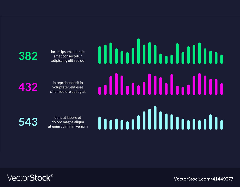 Technology chart infographic admin data app Vector Image Technology chart infographic admin data app