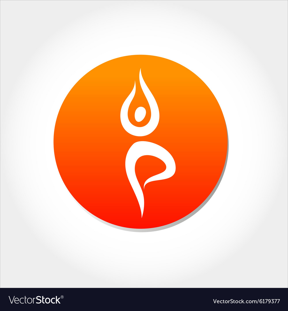 Yoga asan icon