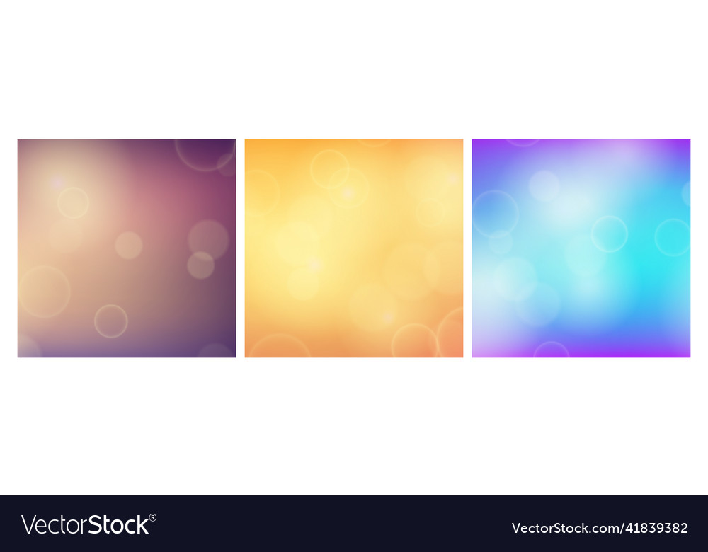 Abstract background with blur bokeh light effect vector image Abstract background with blur bokeh light effect