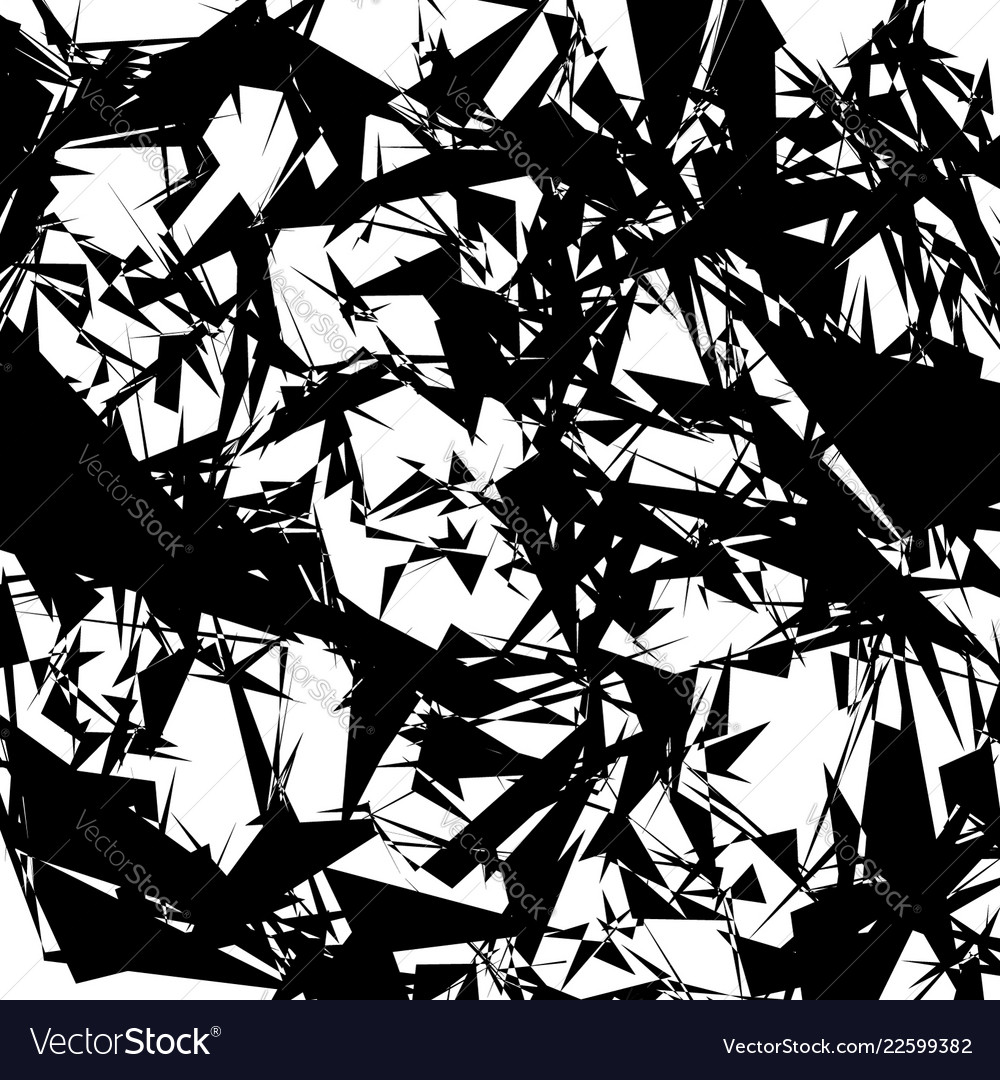 Chaotic rough texture random pattern Vector Image Chaotic rough texture random pattern