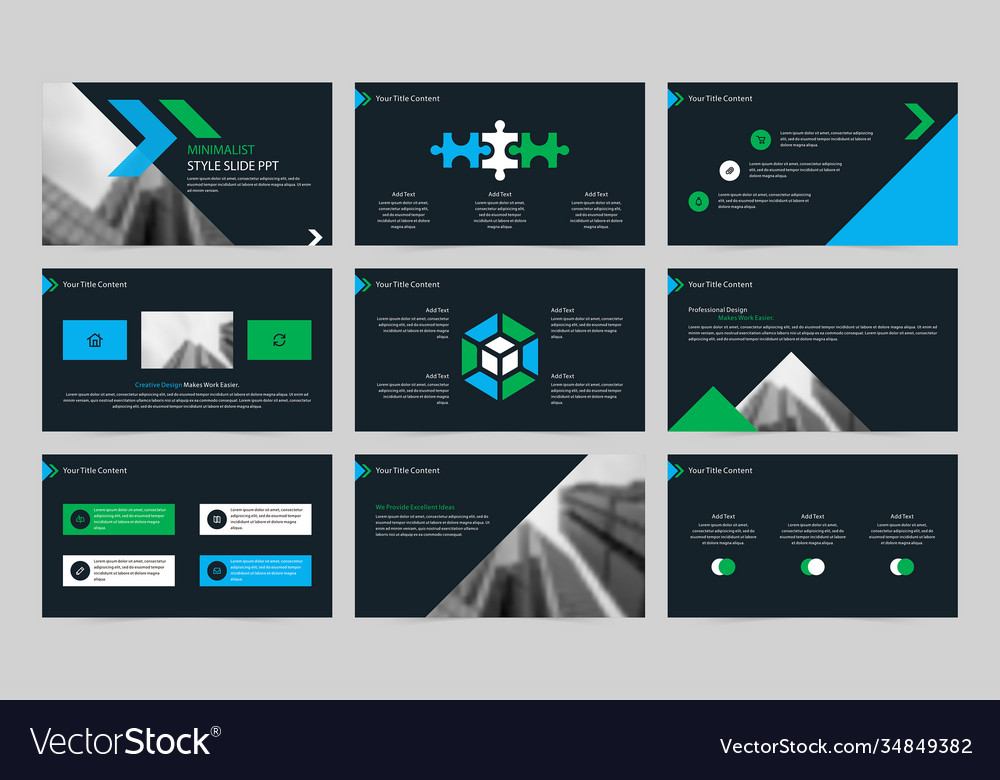 Minimalist Presentation Slides