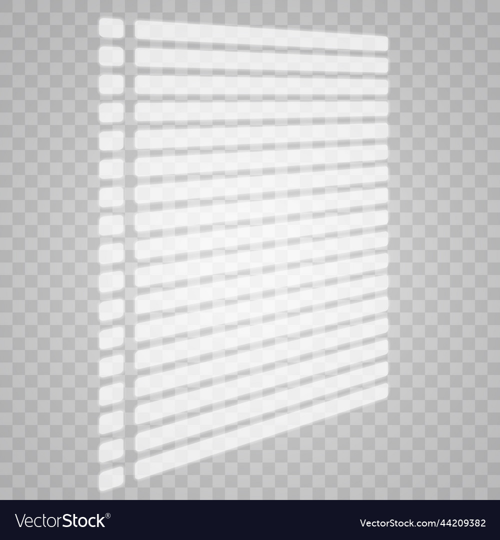Overlay shadow effect transparent window vector image Overlay shadow effect transparent window