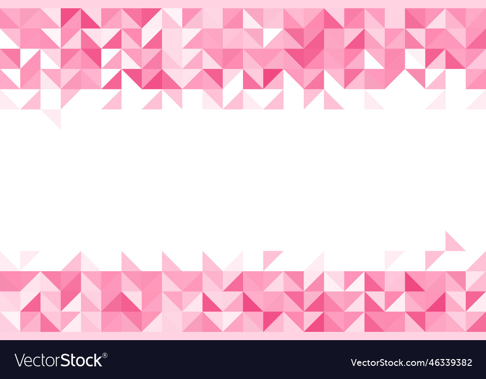 Polygonal pink mosaic background abstract low