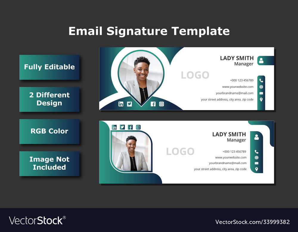 professional signature for email tamlate