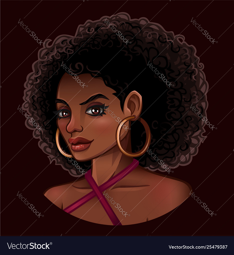 African American Woman Portrait
