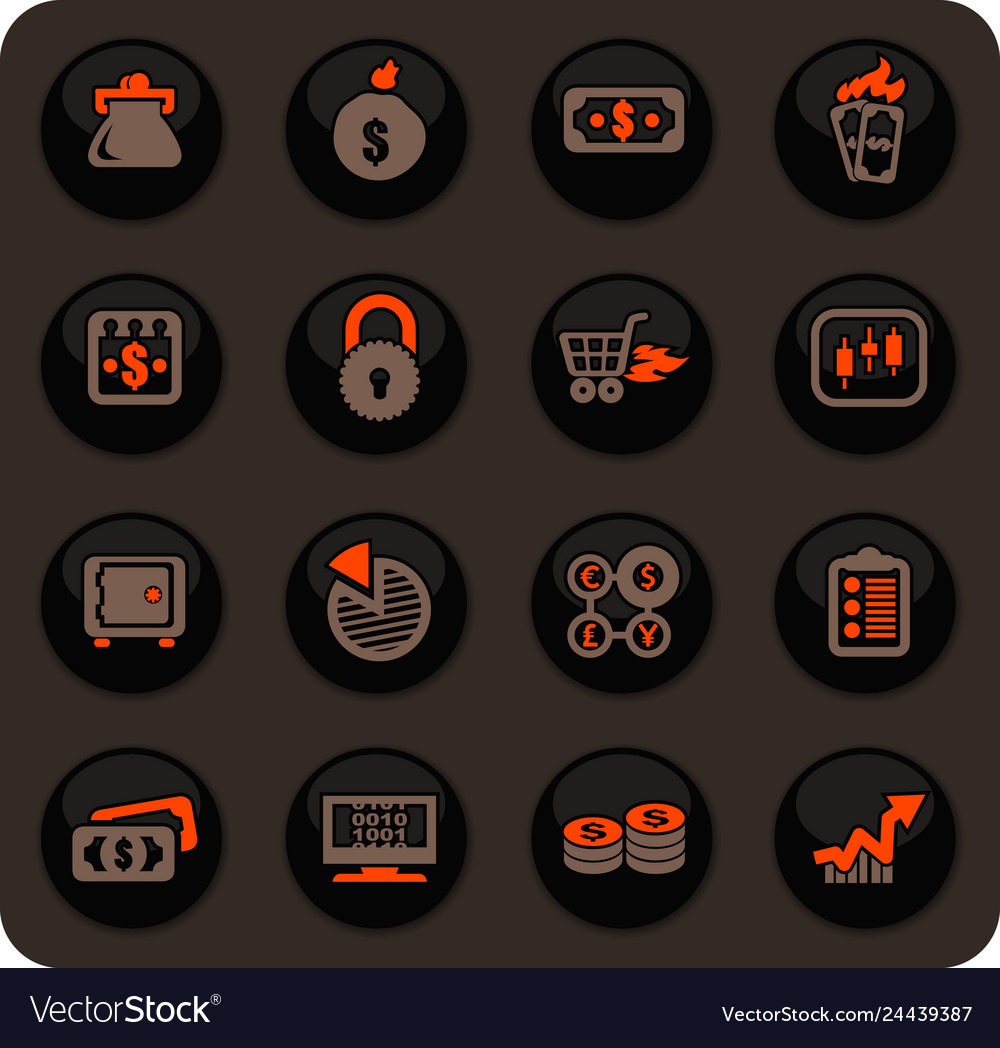 E-commers icons set Vector Image E-commers icons set