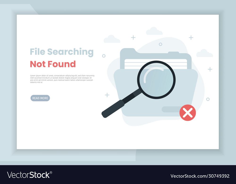 404 Error - File Not Found