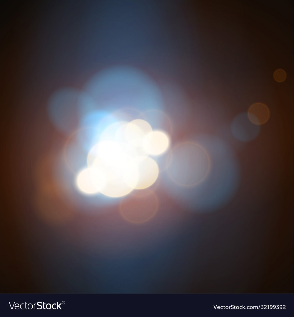 Abstract Bokeh Lights Background