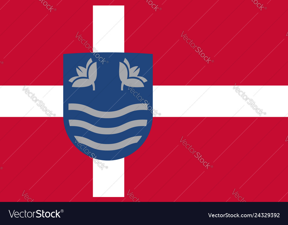 Flagge von Assen im südlichen Denmark-Gebiet