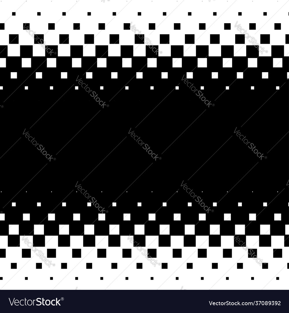 Linear square halftone screentone element squares vector image Linear square halftone screentone element squares