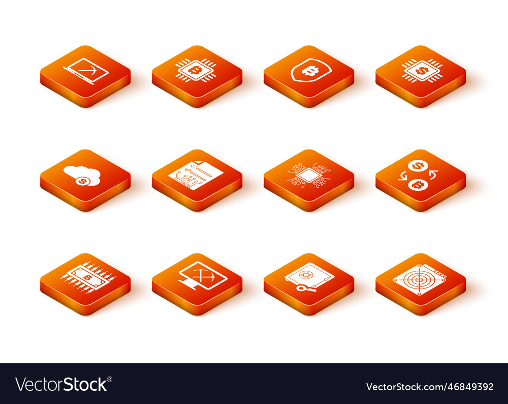 Set cryptocurrency bitcoin with circuit mining