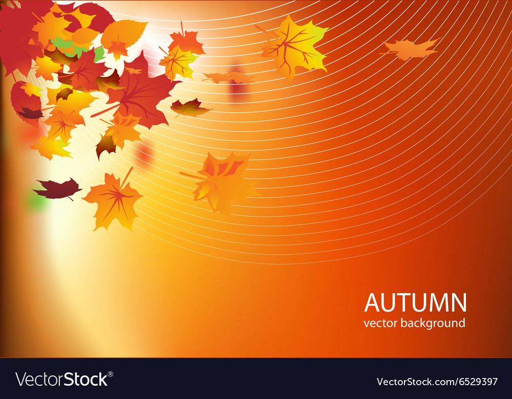 Abstract autumn background