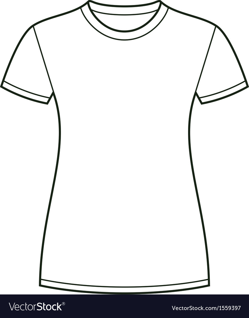 White t shop shirt design template