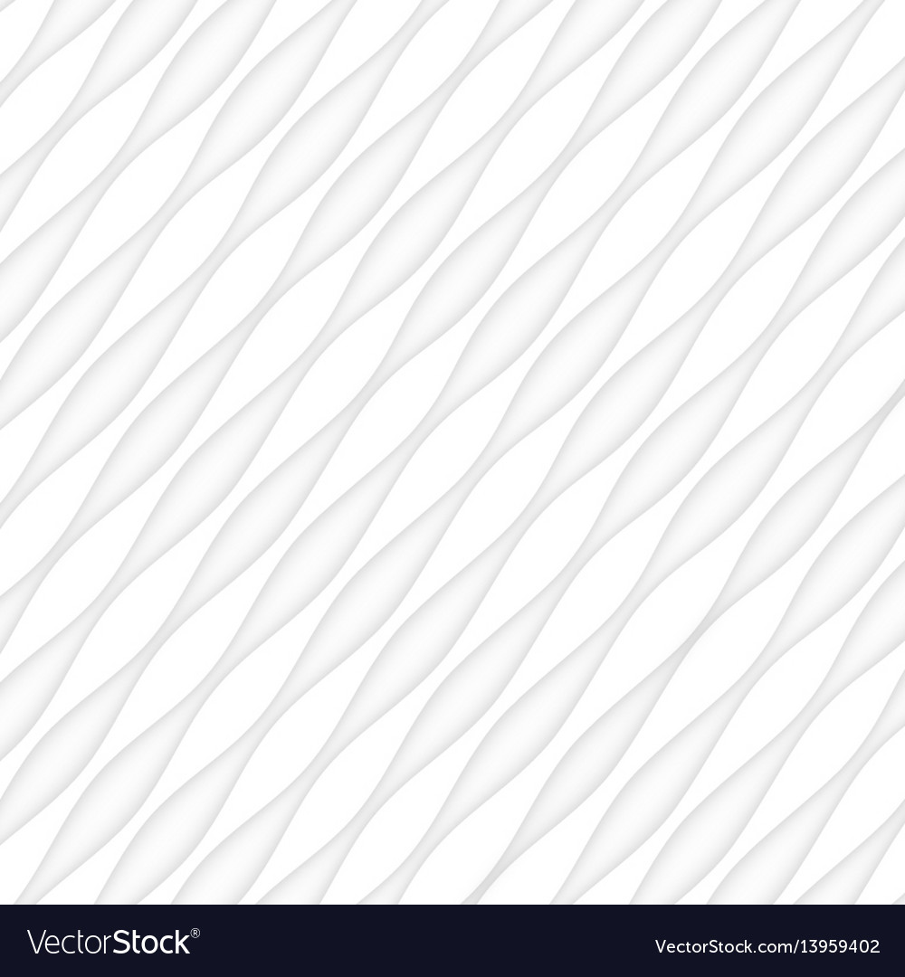 Abstract pattern seamless white texture wave