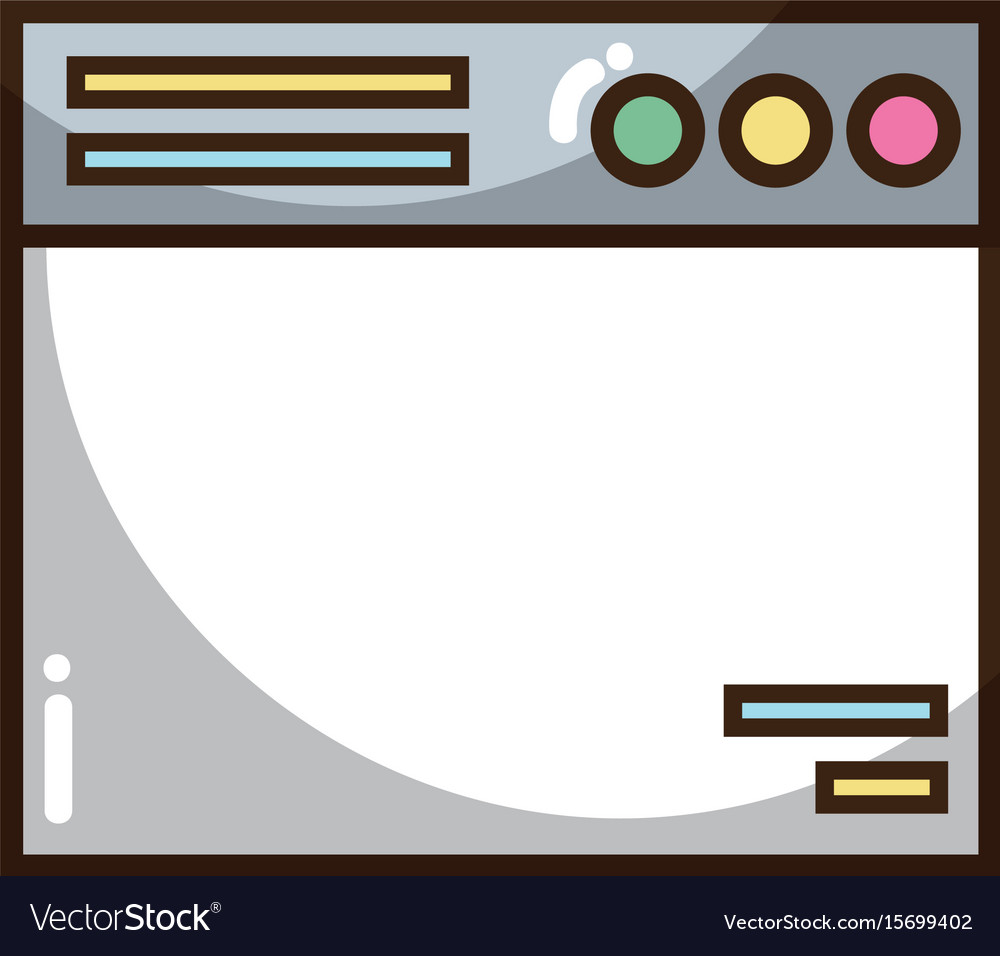Technology window element and website document