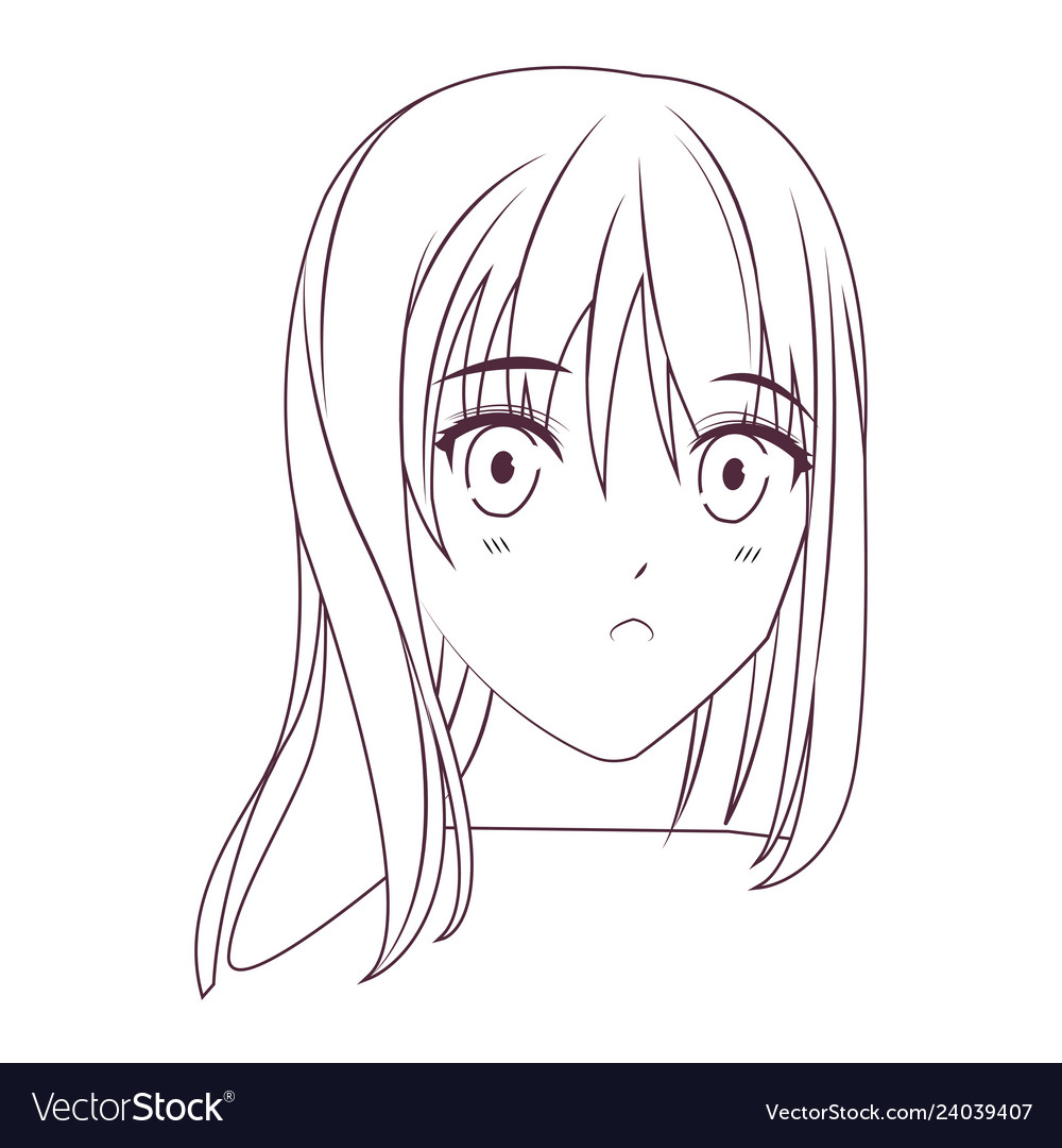 Anime manga girl