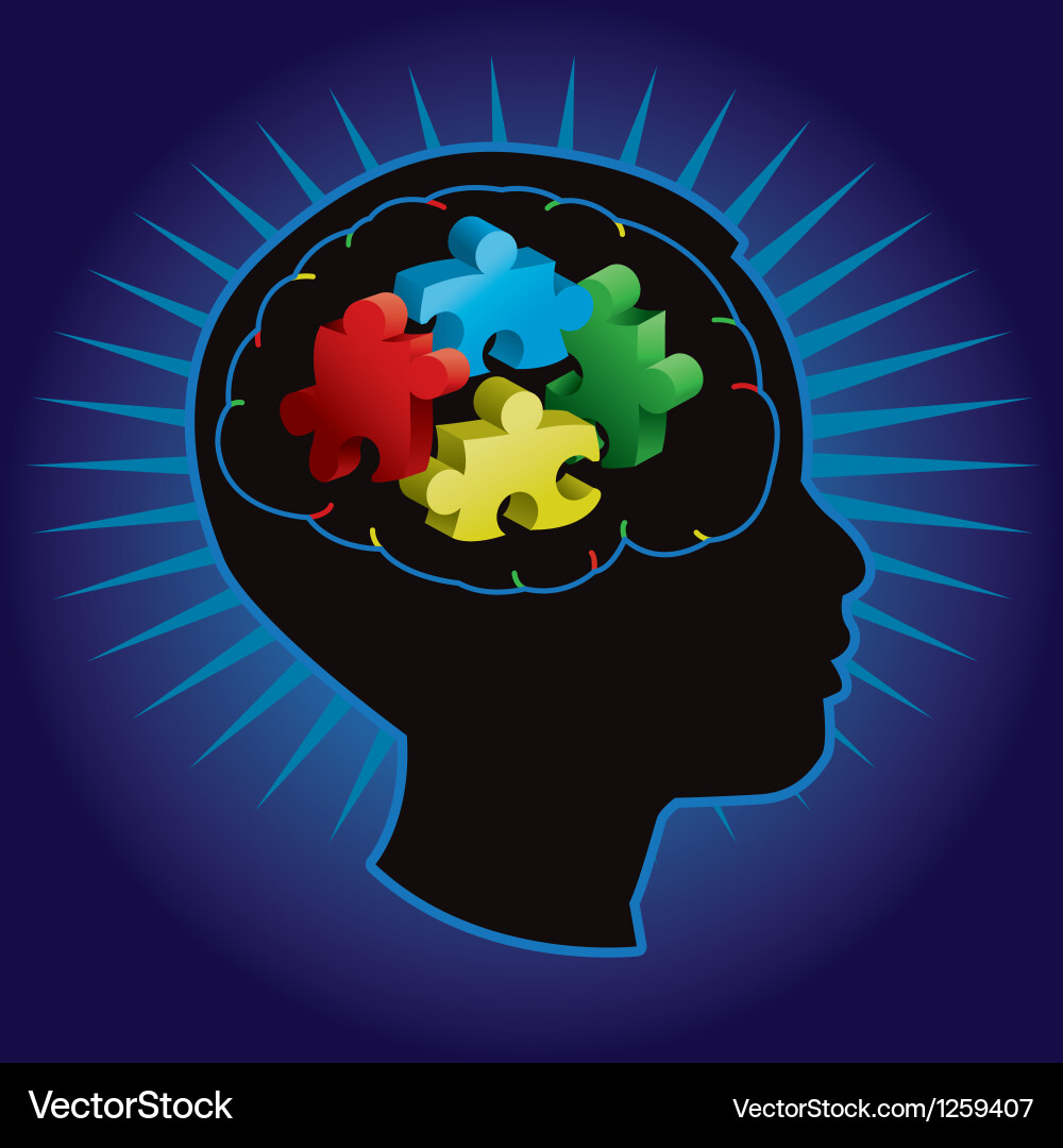 Autism Child Royalty Free Vector Image Vectorstock