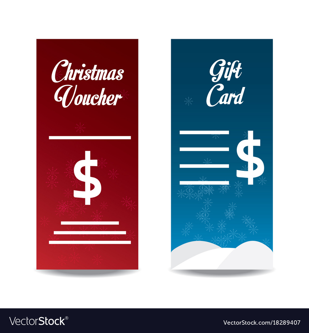 christmas voucher design free voucher design